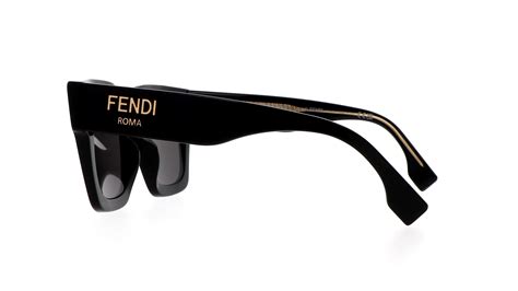 fendi 40101|Fendi Grey Square Ladies Sunglasses FE40101I 01A 50.